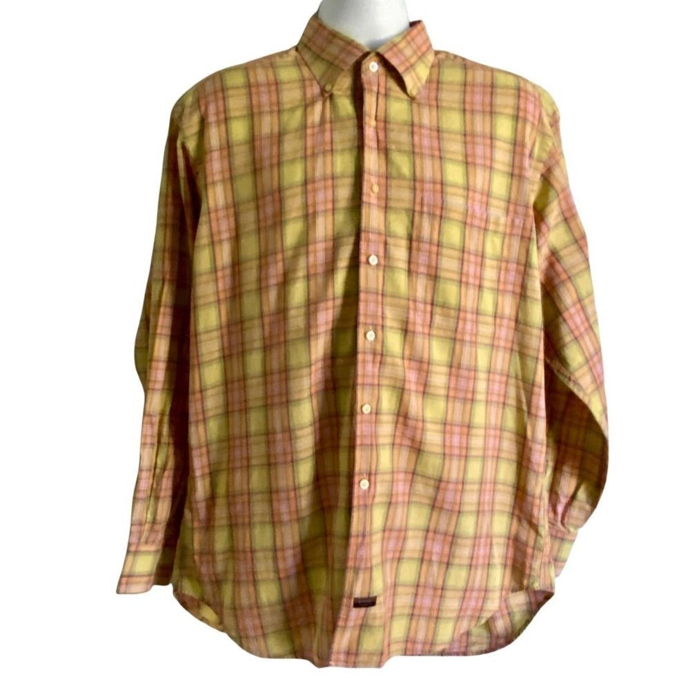 Robert Talbott Long Sleeve Button Down Shirt Large - image 1